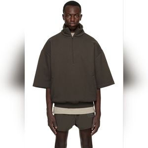 Fear Of God Essentials Velour Half Zip
